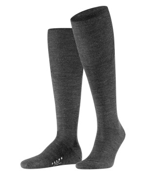 Falke Airport Knee-high Socks Zokni Férfi Szürke | XYOF-27461