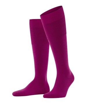 Falke Airport Knee-high Socks Zokni Férfi Rózsaszín | LGOM-71836