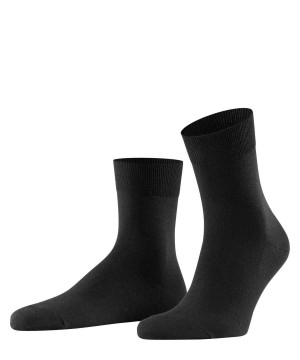 Falke Airport Short sock Zokni Férfi Fekete | RKPI-03598