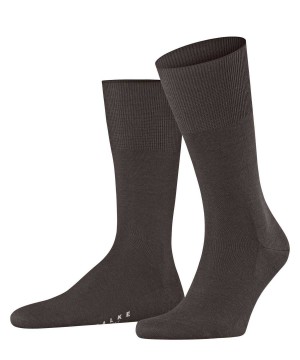 Falke Airport Socks Zokni Férfi Barna | UJVG-14756