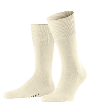 Falke Airport Socks Zokni Férfi Fehér | ZQBE-63185