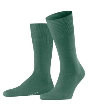 Falke Airport Socks Zokni Férfi Zöld | PNJL-73864