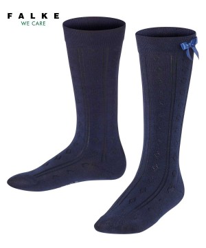 Falke Ajour Knee-high Socks Zokni Gyerek Kék | TDUM-98053