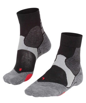 Falke BC3 Comfort Biking Short sock Sports Socks Női Fekete | JZAC-62384