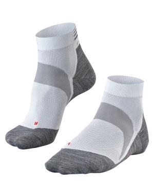 Falke BC6 Pro Short Biking Short sock Sports Socks Női Fehér | NVPR-95783