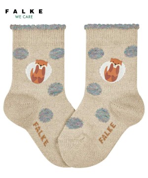 Falke Baby Cute Otter Socks Zokni Baba Bézs | FLEJ-60529