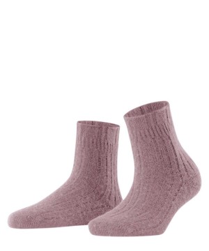 Falke Bedsock Rib House socks Zokni Női Piros | ERDQ-39016