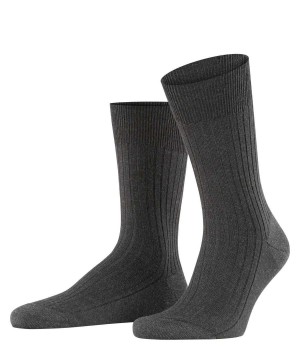 Falke Bristol Pure Socks Zokni Férfi Szürke | SYGH-31967