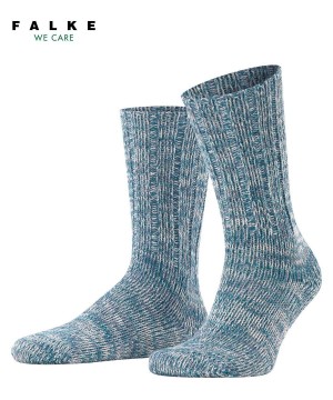 Falke Brooklyn Boot socks Zokni Férfi Zöld | OALB-51793