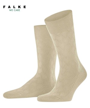 Falke Classic Tale Socks Zokni Férfi Bézs | PWBZ-05917