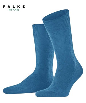 Falke Classic Tale Socks Zokni Férfi Kék | RSUL-30541