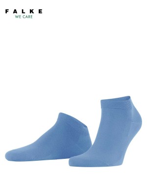 Falke ClimaWool Sneaker socks Zokni Férfi Kék | DQWC-52140