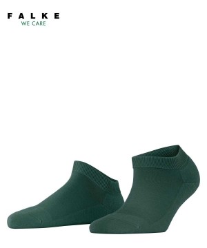 Falke ClimaWool Sneaker socks Zokni Női Zöld | CZHR-49615