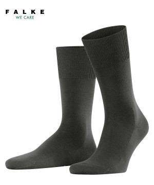 Falke ClimaWool Socks Zokni Férfi Barna | HGXU-72034