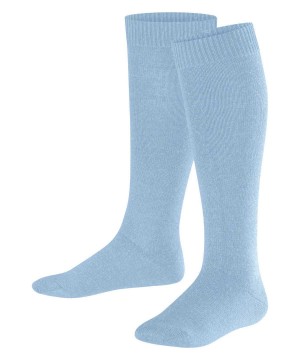 Falke Comfort Wool Knee-high Socks Zokni Gyerek Kék | YQVS-76421