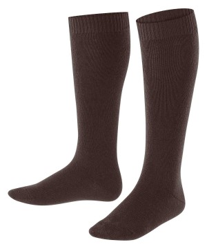 Falke Comfort Wool Knee-high Socks Zokni Gyerek Barna | UHTX-46219