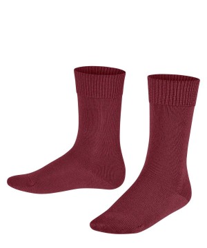 Falke Comfort Wool Socks Zokni Gyerek Piros | YOJR-79261