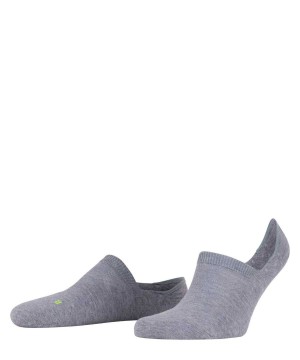 Falke Cool Kick Invisibles No Show Socks Férfi Szürke | KITU-15493