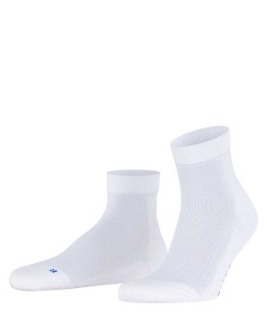 Falke Cool Kick Short sock Zokni Női Fehér | UVMN-61307