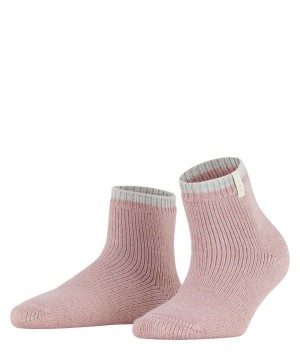 Falke Cosy Plush Short sock Zokni Női Rózsaszín | JFGB-36045