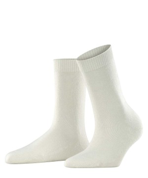 Falke Cosy Wool Socks Zokni Női Fehér | EHVS-01579