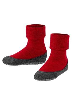 Falke Cosyshoe Minis Slippers House Socks & Slippers Gyerek Piros | WFND-39681