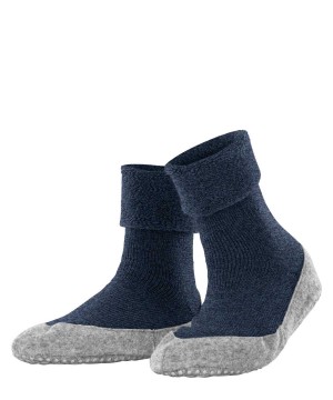 Falke Cosyshoe Slippers House Socks & Slippers Női Kék | ZTWQ-46230