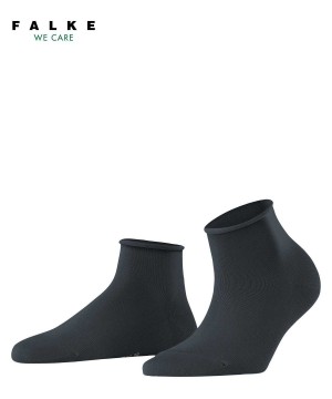 Falke Cotton Touch Short sock Zokni Női Szürke | NMWJ-64927