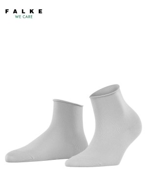 Falke Cotton Touch Short sock Zokni Női Szürke | SBFL-03564