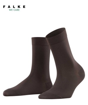 Falke Cotton Touch Socks Zokni Női Barna | PDRS-10247