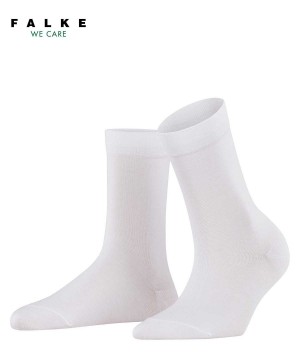 Falke Cotton Touch Socks Zokni Női Fehér | QOIU-86027