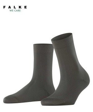 Falke Cotton Touch Socks Zokni Női Zöld | WPTK-02159