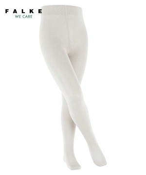 Falke Cotton Touch Tights Tights Gyerek Fehér | XJQN-97206