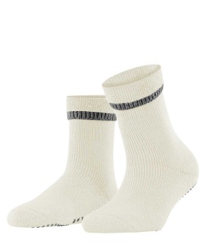 Falke Cuddle Pads House socks Zokni Női Fehér | AMWU-71396