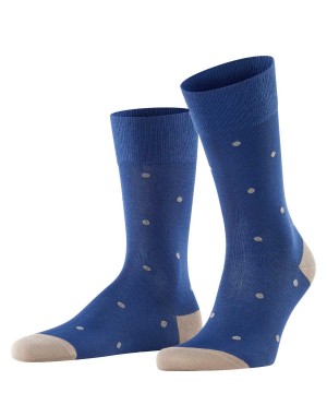 Falke Dot Socks Zokni Férfi Kék | JVDK-05843