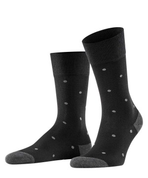 Falke Dot Socks Zokni Férfi Szürke | IOWT-76109