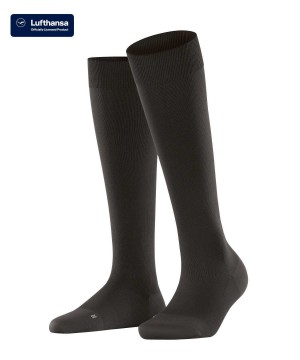 Falke Energizer Knee-high Socks Zokni Női Barna | OXWC-10629