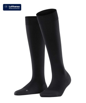 Falke Energizer Knee-high Socks Zokni Női Fekete | GFAB-85943