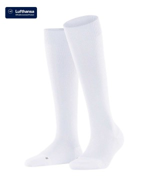 Falke Energizer Knee-high Socks Zokni Női Fehér | ZSWR-05961