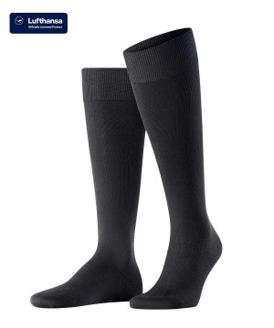 Falke Energizing Cotton Knee-high Socks Zokni Férfi Kék | ONSU-14352