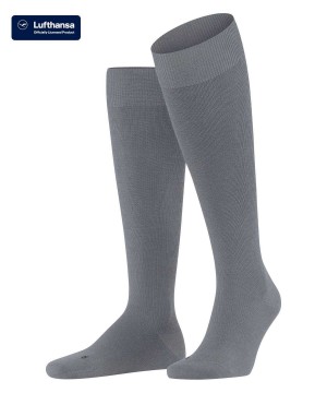 Falke Energizing Wool Knee-high Socks Zokni Férfi Szürke | UCYW-32150