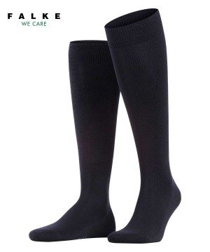 Falke Family Knee-high Socks Zokni Férfi Kék | MCQY-43769