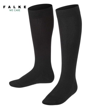 Falke Family Knee-high Socks Zokni Gyerek Fekete | NLYE-10526