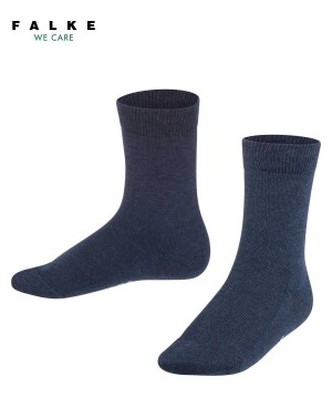 Falke Family Socks Zokni Gyerek Kék | TBPJ-24316