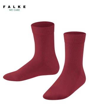 Falke Family Socks Zokni Gyerek Piros | NRUT-48035