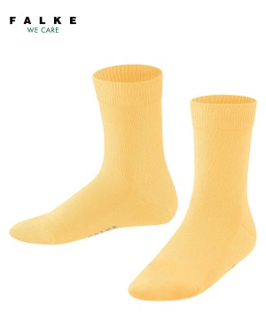 Falke Family Socks Zokni Gyerek Sárga | NGFC-35782