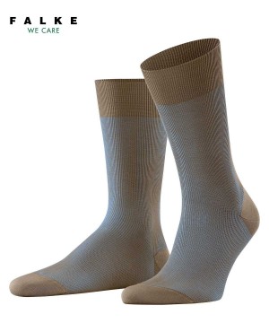 Falke Fine Shadow Socks Zokni Férfi Barna | RHSO-21053