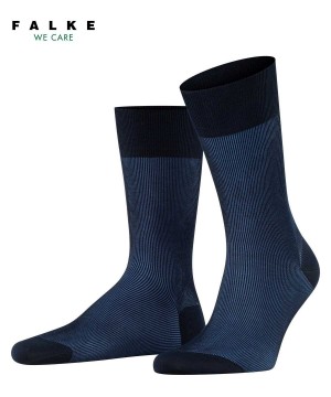 Falke Fine Shadow Socks Zokni Férfi Kék | QYIM-42930