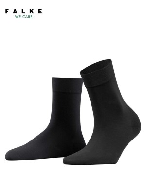 Falke Fine Softness 50 DEN Socks Zokni Női Fekete | UGSF-98260