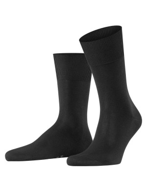 Falke Firenze Socks Zokni Férfi Fekete | PLBQ-63085